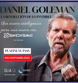 PLATINUM PASS – Dr. Daniel Goleman + Coach Manu Colombo – Meet and greet – Int. Simultánea