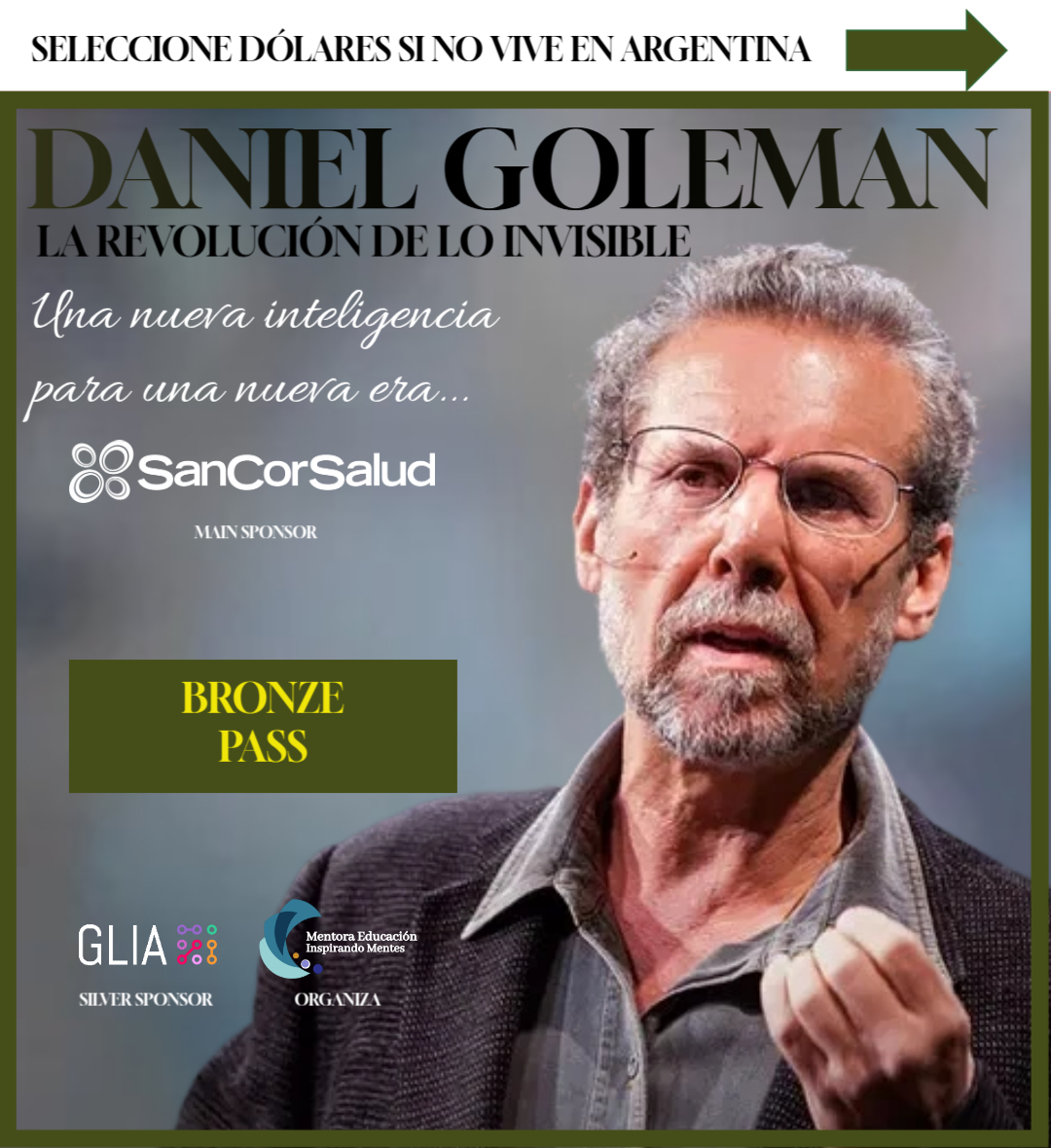 BRONZE PASS - Acceso general - fila 32 a 40 + diploma digital + traducción simultánea + acceso a la grabación por 2 meses. (copia)